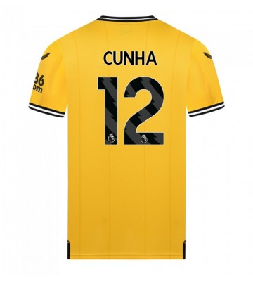 Wolves Matheus Cunha #12 Kotipaita 2023-24 Lyhyet Hihat